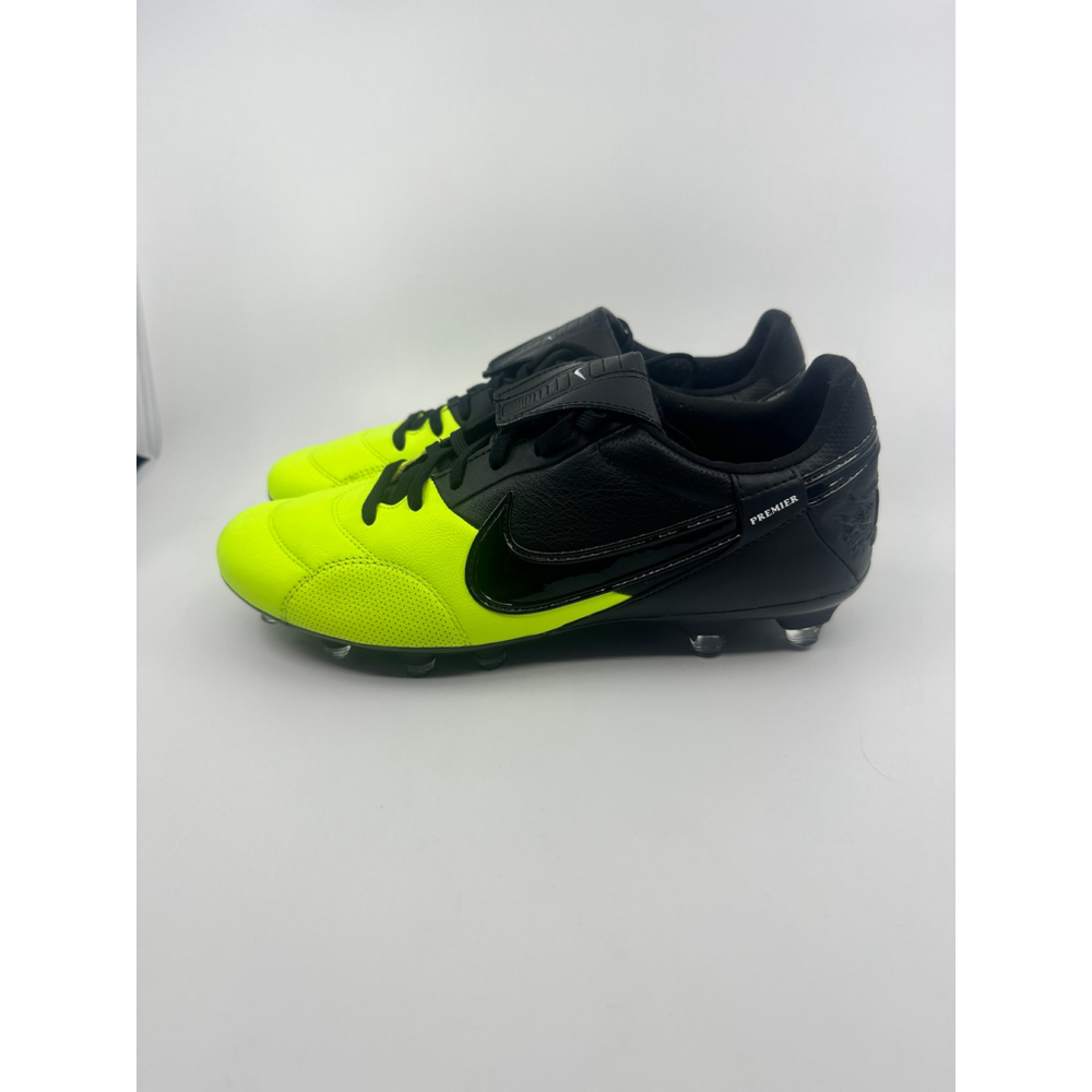 Nike Premier 3 FG Mens size 7 Women's s 8.5 Soccer Cleats Black Volt AT5889-009 - Picture 2 of 6